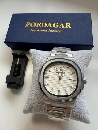 Conjunto 2 Relojes Poedagar Blanco y Verde
