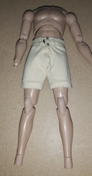 Pantalón británico WW2 escala 1/6