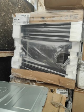 Horno Balay Cristal Negro Raíles Telescópicos
