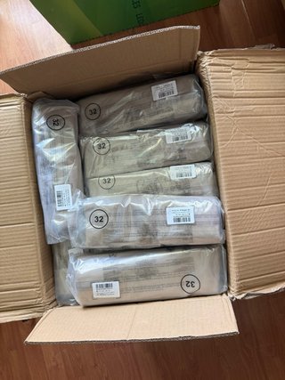 Pantalones de trabajo beige talla 32.36.38  15ud
