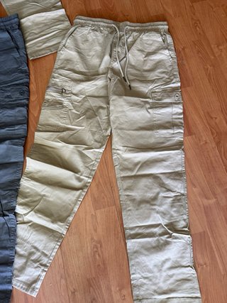 Pantalones de trabajo beige talla 32.36.38  15ud