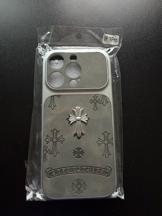 Funda iPhone Chrome Hearts Naranja