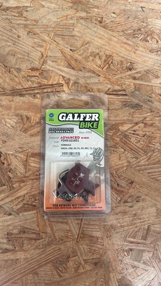 Pastillas Freno Galfer Bike Formula Avanzadas