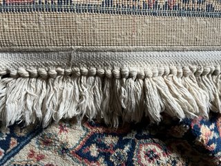 2 Tappeti vede certificato Beige/Blu 120x60