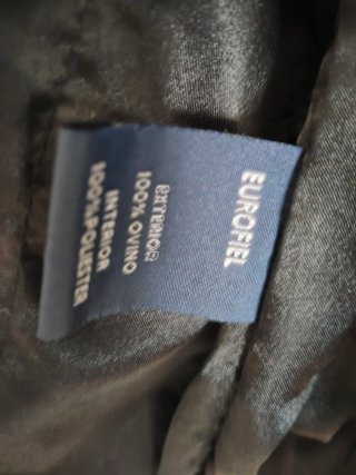 Chaqueta de cuero Cortefiel Talla 48 Hombre