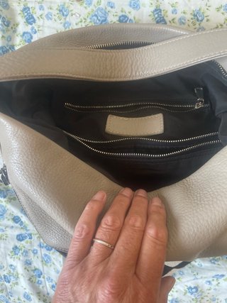 Bolso de piel auténtica