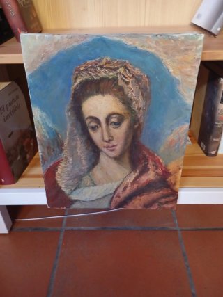 Cuadro religioso antiguo
