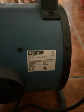 Calefactor industrial