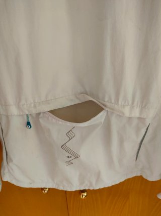 Cortavientos Ciclismo Talla M Blanco