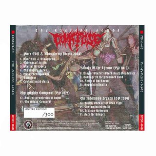 COMATOSE - The Ageless Demos CD, Ed. Ltd. Numerada