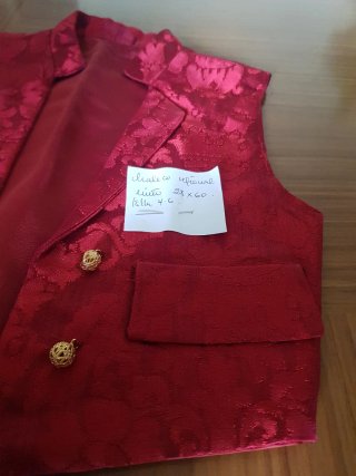 Chaleco traje regional