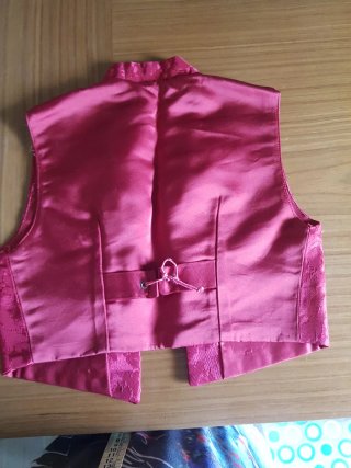 Chaleco traje regional