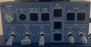 Mini Overhead Panel Simulador Vuelo