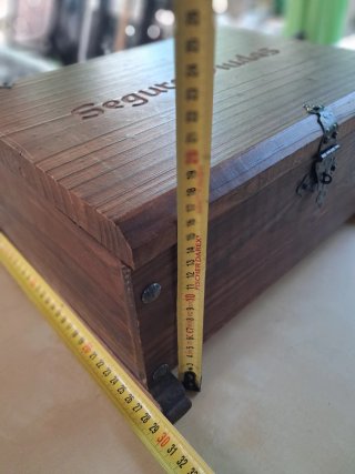 Caja de madera Segura Viudas