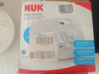 Esterilizador NUK Microondas Micro Express