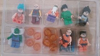 Figuras Dragon Ball tipo Lego