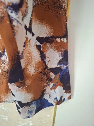 Blusa Zara Estampada Manga Larga