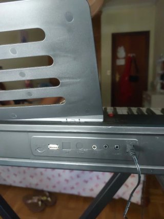 Piano Rock Jam RJ361 con soporte y funda