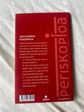 Aintzaneren koadernoa