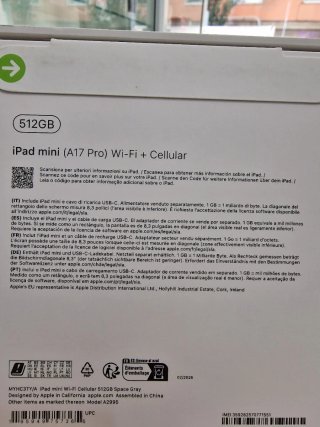 Apple iPad mini 512GB Wi-Fi + Celular