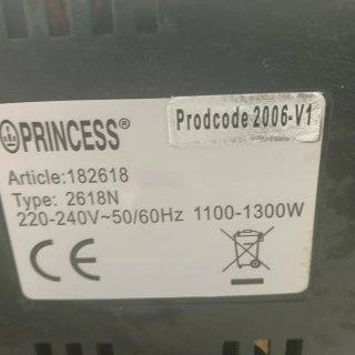 Freidora Princess con cesta