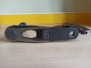 Bielas SRAM XO con potenciómetro y plato Carbon-ti
