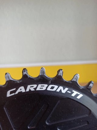 Bielas SRAM XO con potenciómetro y plato Carbon-ti