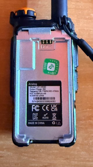 QUANSHENG UV-K5 (8) Radio Portátil