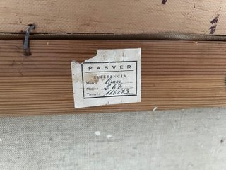 Bodegón Óleo sobre Lienzo Firmado