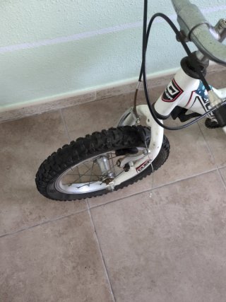 Bicicleta Infantil Blanca 14