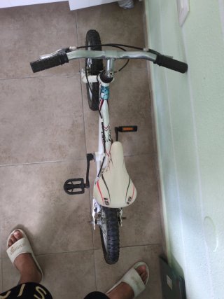 Bicicleta Infantil Blanca 14