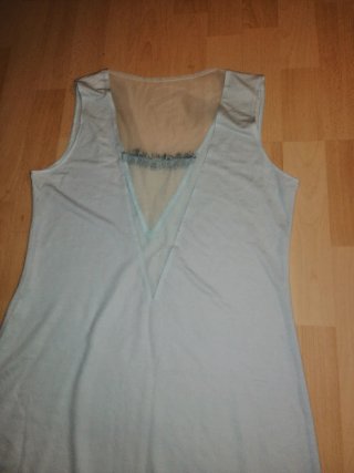 Camisón lencería con transparenciad