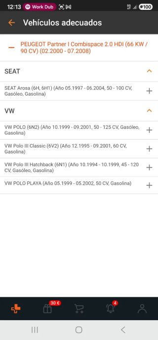 Trapecio VW Polo 772S0973