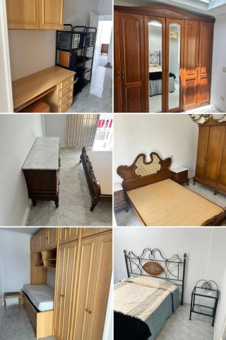 Muebles de madera antiguos