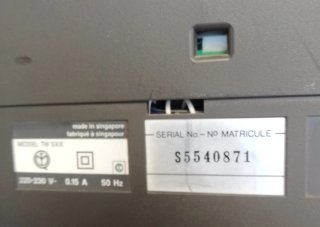 Máquina de escribir eléctrica Hermes EP 400-II