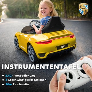 Coche eléctrico de paseo para niños, control remot