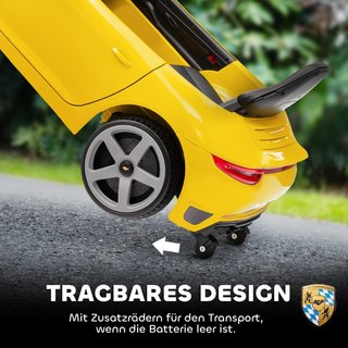 Coche eléctrico de paseo para niños, control remot
