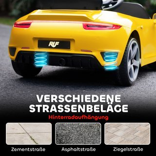 Coche eléctrico de paseo para niños, control remot