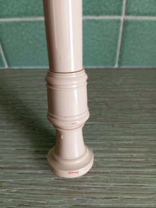 Flauta dulce Yamaha color marfil
