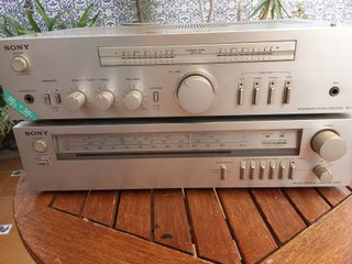 AMPLIFICADOR SONY TA-343 Y TUNER SONY ST-242L