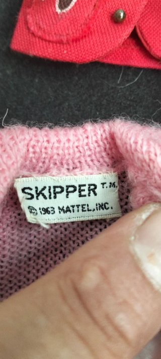 Muñeca Skipper 1963 con muchos  Accesorios