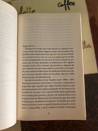 Marina- Carlos Ruiz Zafón