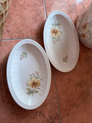 Vajilla vintage cerámica