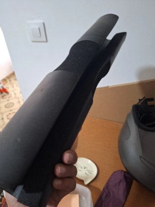 Protector Barra Gimnasio Negro. Foam roller
