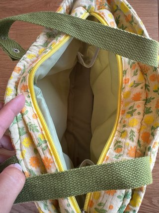 Bolso carrito Weleda floral