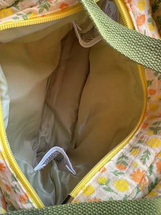 Bolso carrito Weleda floral