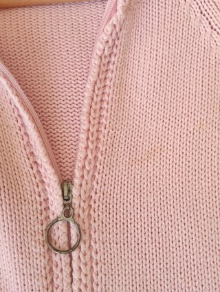 Chaqueta rosa cremallera Easy Wear 42