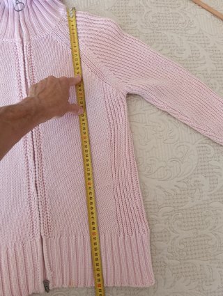 Chaqueta rosa cremallera Easy Wear 42