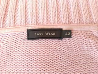 Chaqueta rosa cremallera Easy Wear 42
