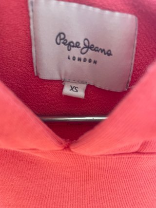Sudadera Pepe Jeans 73 Naranja/Rosa